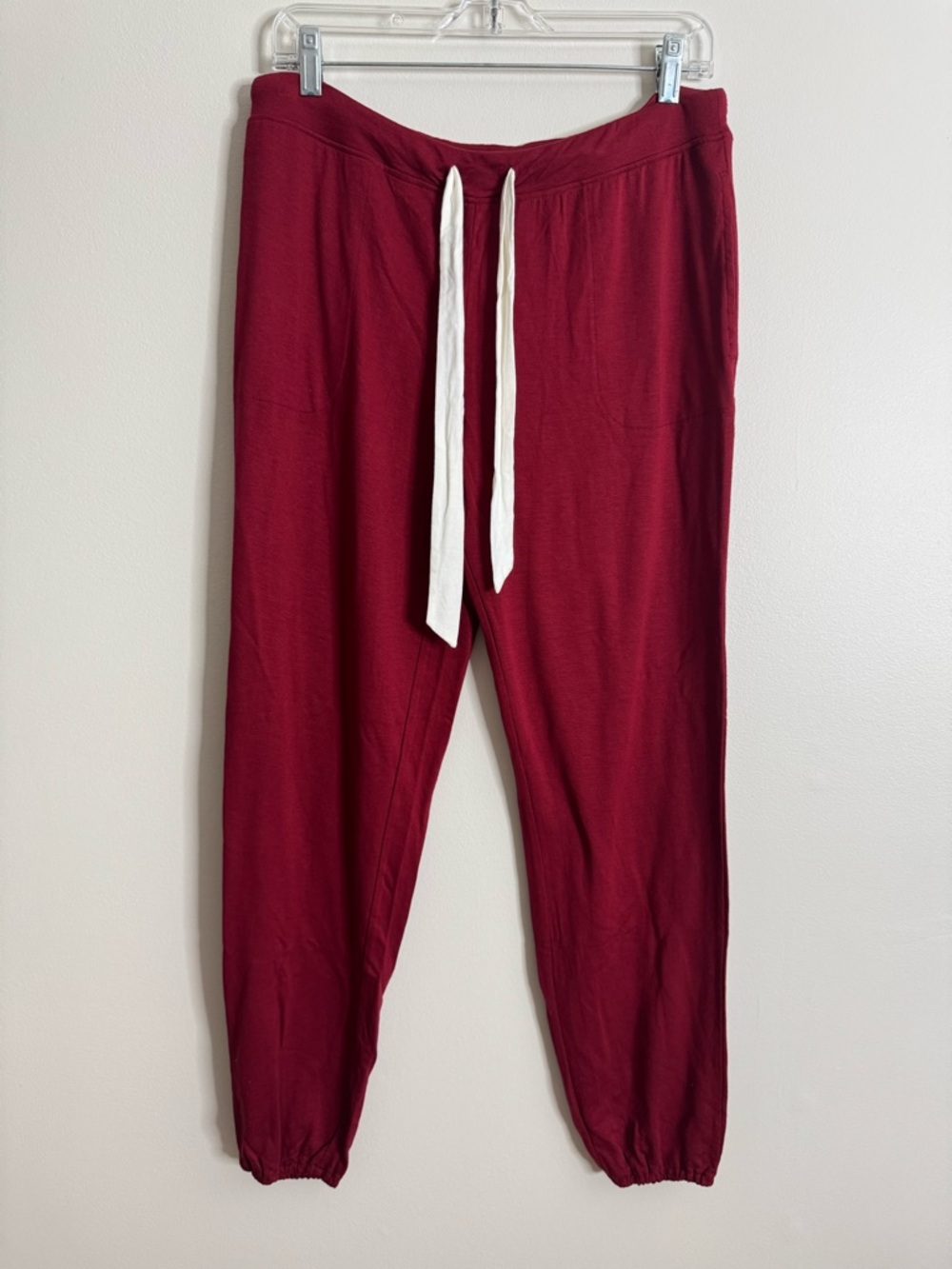 NWT Soma Sunday Banded Ankle Pajama Pant Red Flirt Medium M - Picture 2 of 9